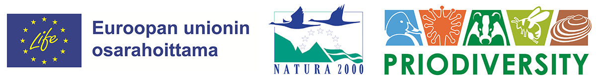 Logot: Euroopan unionin osarahoittama, Natura 2000, Priodiversity.